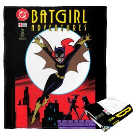 DC Comics Batman Silk Touch Throw Blanket, 50" x 60", Batgirl Adventures