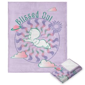 Universal Casper Blissed Out Ghost Cloud Throw 50x60 Inches