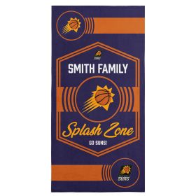 NBA Phoenix Suns Dominion Personalized Beach Towel 30Ã—60 Inches