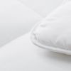 King Size Cozy All Seasons Plush White Polyester Down Alternative Comforter